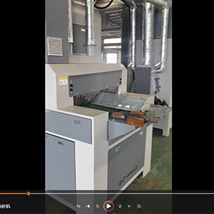 云南客户案例：钢结构除锈喷砂机工作视频