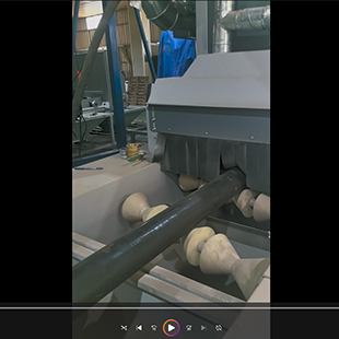 金华客户案例：铁管管道除锈喷砂机工作视频