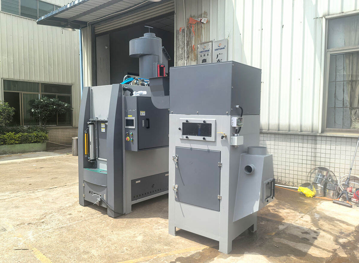 鑫百通XBTONG品牌转盘式自动喷砂机图片