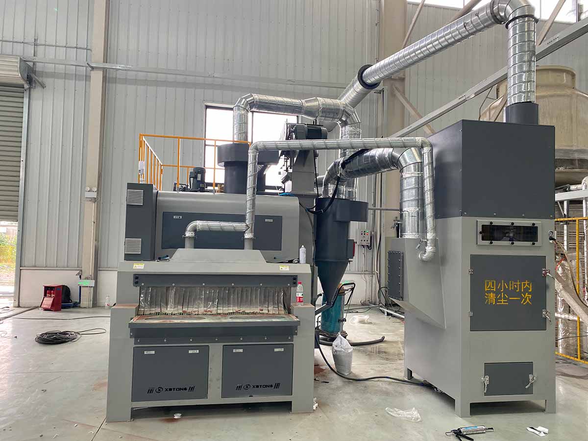 鑫百通XBTONG品牌输送式自动喷砂机