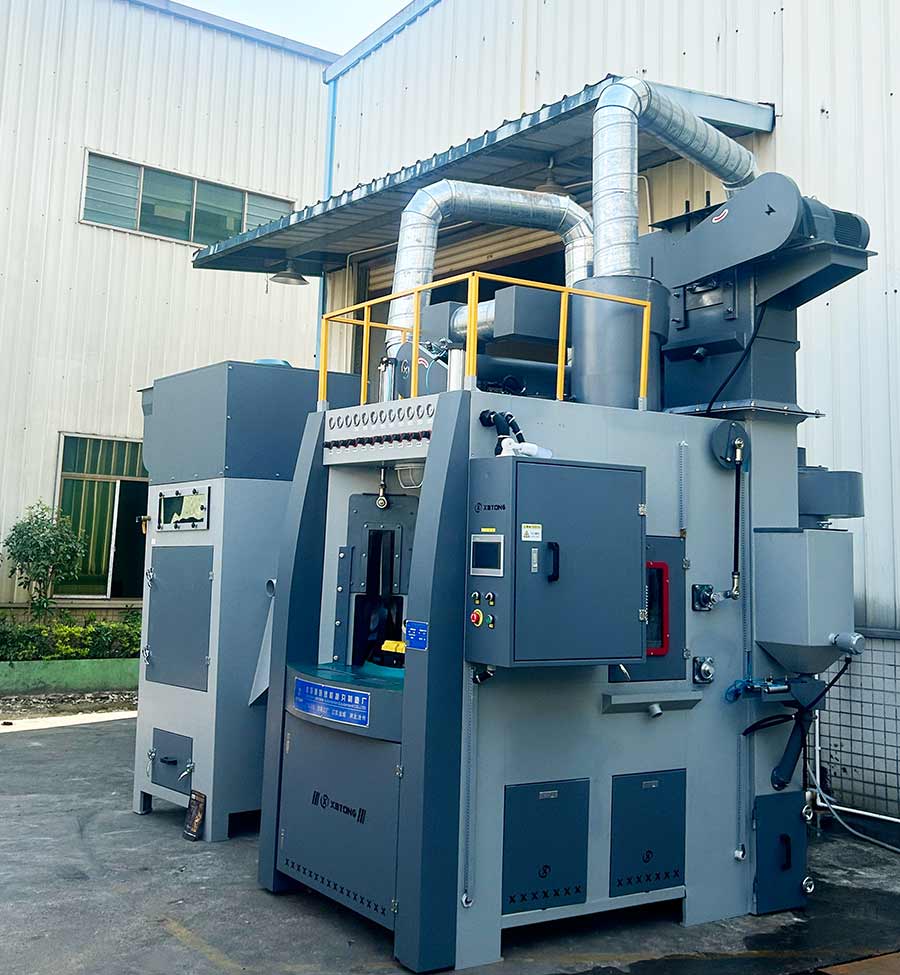 鑫百通XBTONG品牌转盘式自动喷砂机