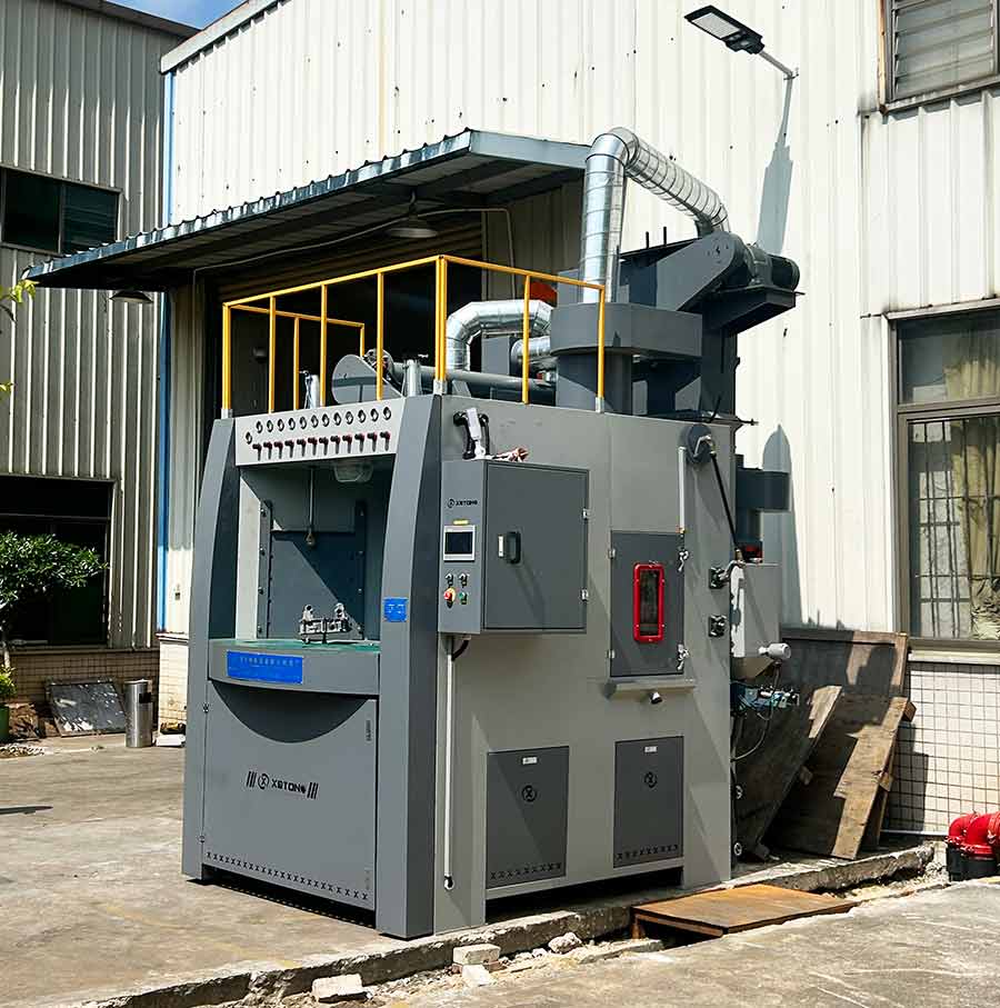 鑫百通XBTONG品牌转盘式自动喷砂机