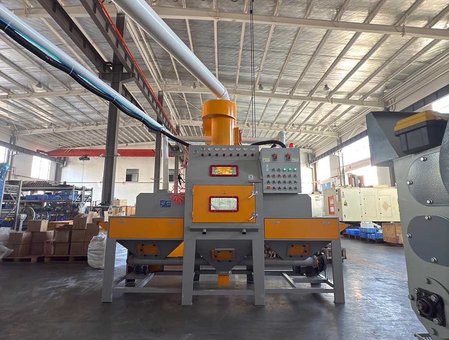 鑫百通XBTONG品牌输送式自动喷砂机