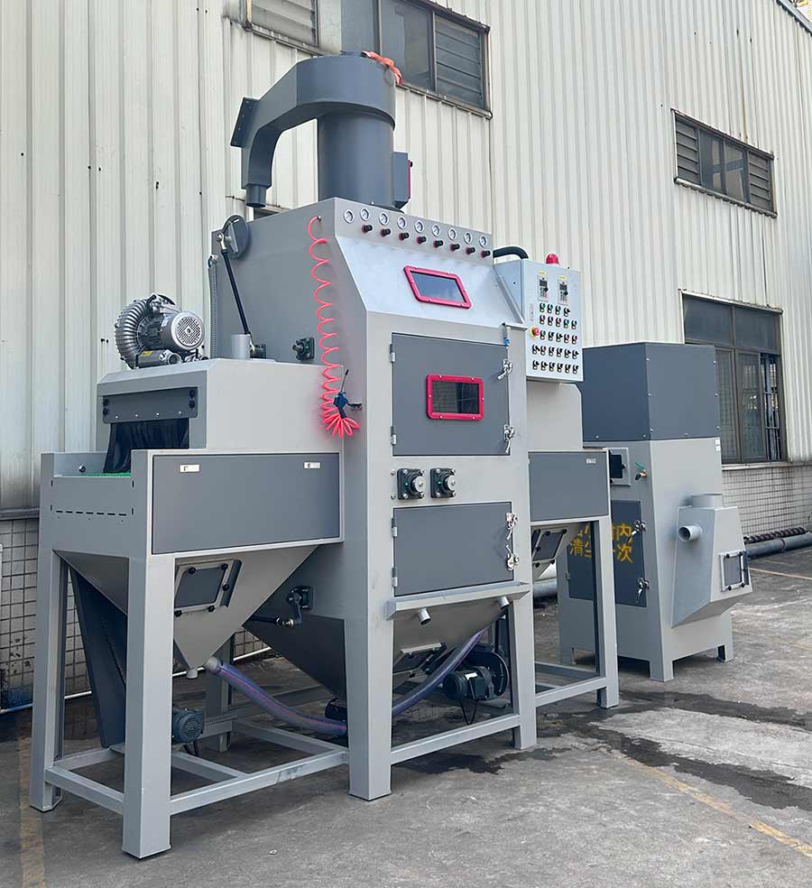 鑫百通XBTONG品牌输送式自动喷砂机