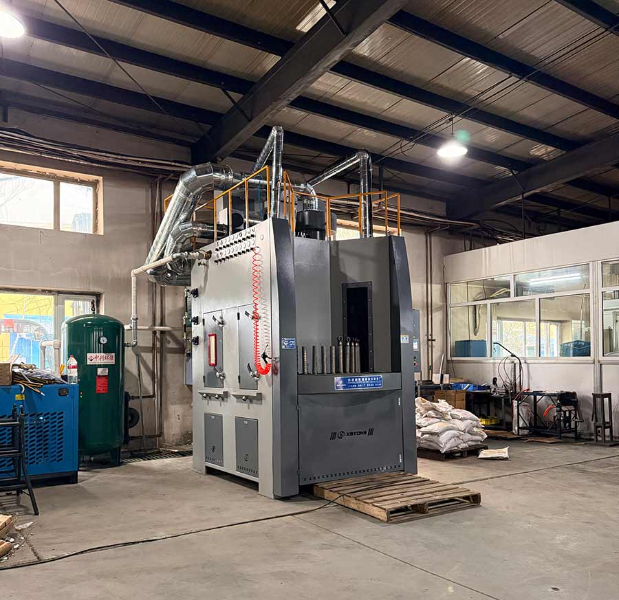 鑫百通XBTONG品牌转盘式自动喷砂机