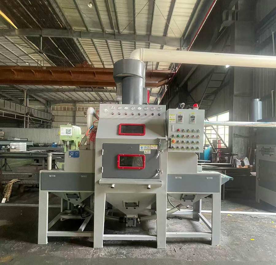 鑫百通XBTONG品牌输送式自动喷砂机