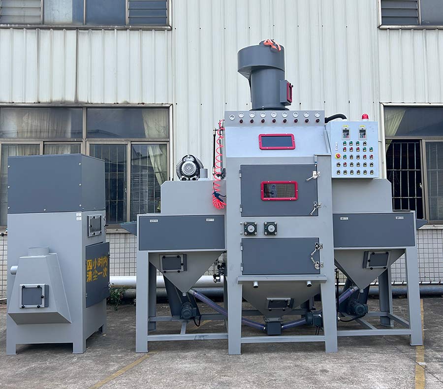 鑫百通XBTONG品牌输送式自动喷砂机